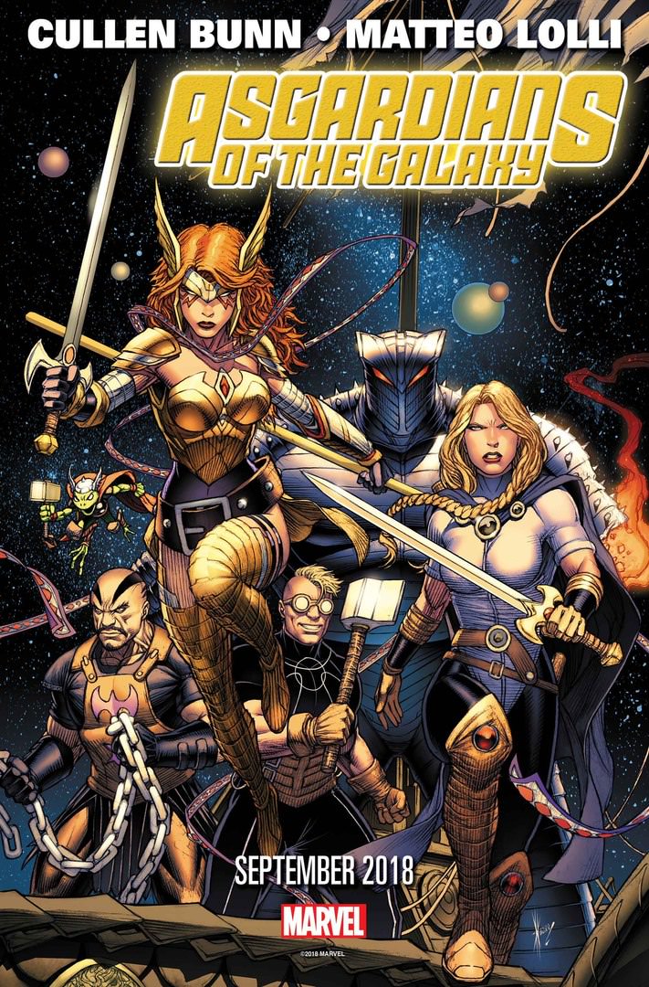 Marvel анонсували новий комікс: Вартових замінять Асгардійці