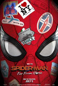 Постери, кадри, іграшки: свіжі промо-матеріали фільму “Людина-Павук: Далеко від дому”